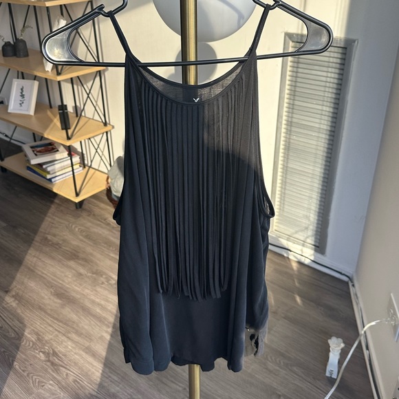 American Eagle Soft and Sexy Fringe Tank Top - Picture 1 of 3